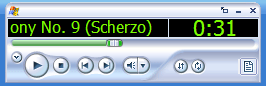 skin - Windows media player full